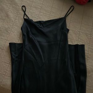 Express cowl neck slip dress